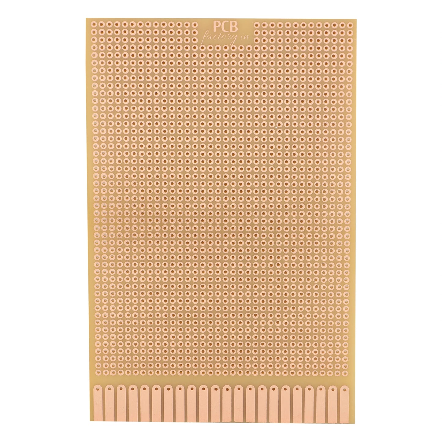 General Purpose PCB Breadboard - FR2 (Set of 10) 140mm x 90mm with holes